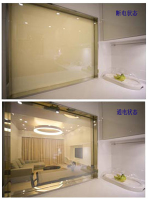 Dimming glass