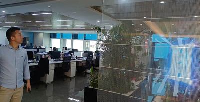 LED透明显示屏玻璃