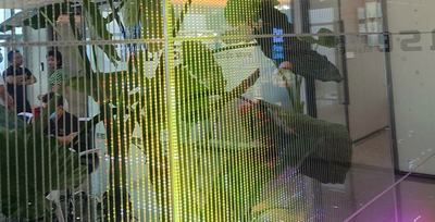 LED透明显示屏玻璃